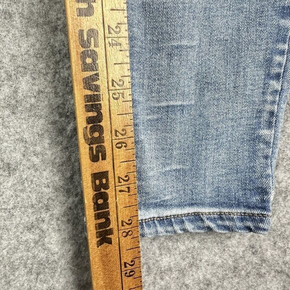 Vigoss Ace High Rise Super Skinny Jeans Womens 27 Light Wash Button Fly Stretch - Picture 11 of 16